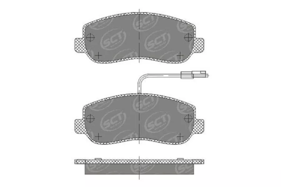 MÁ PHANH TRƯỚC GERMANY SP 702